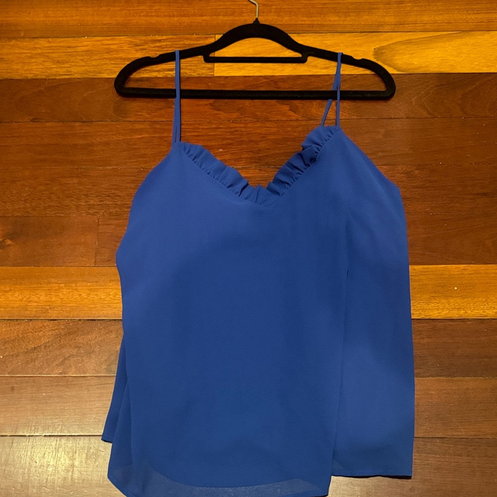 Chic Royal Blue Women's Top